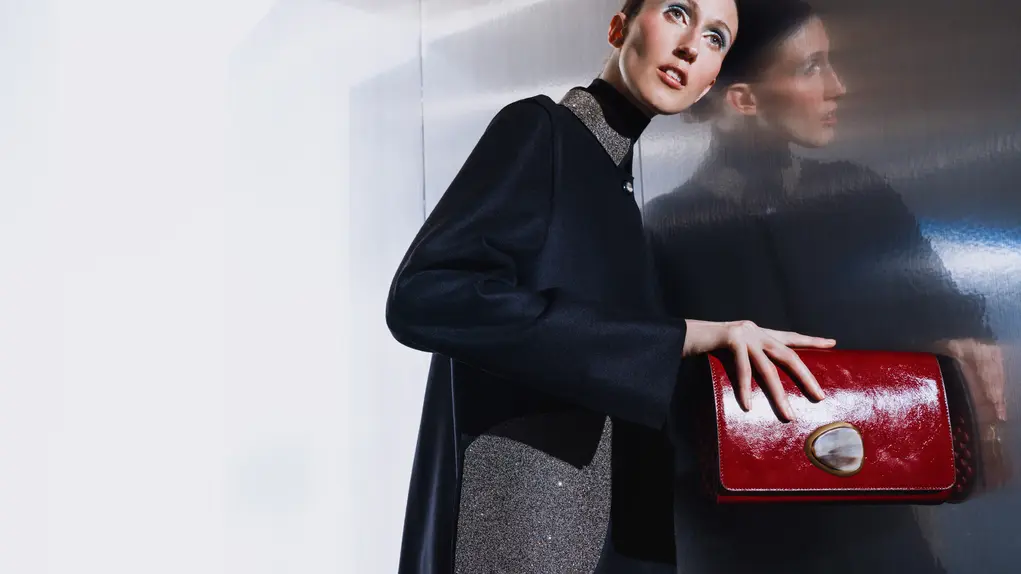 woman with bag