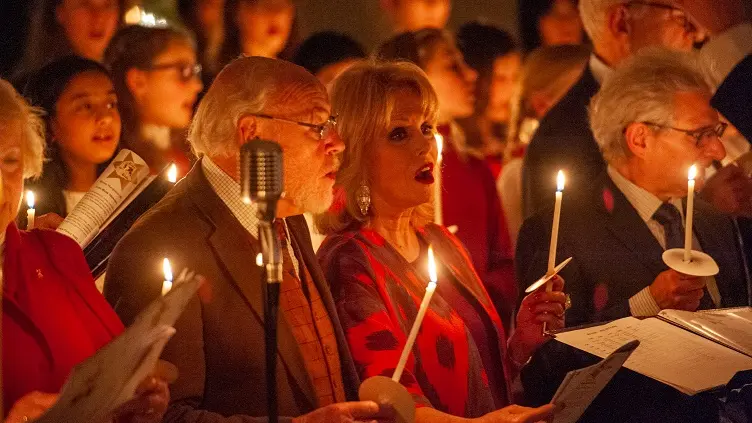People singing