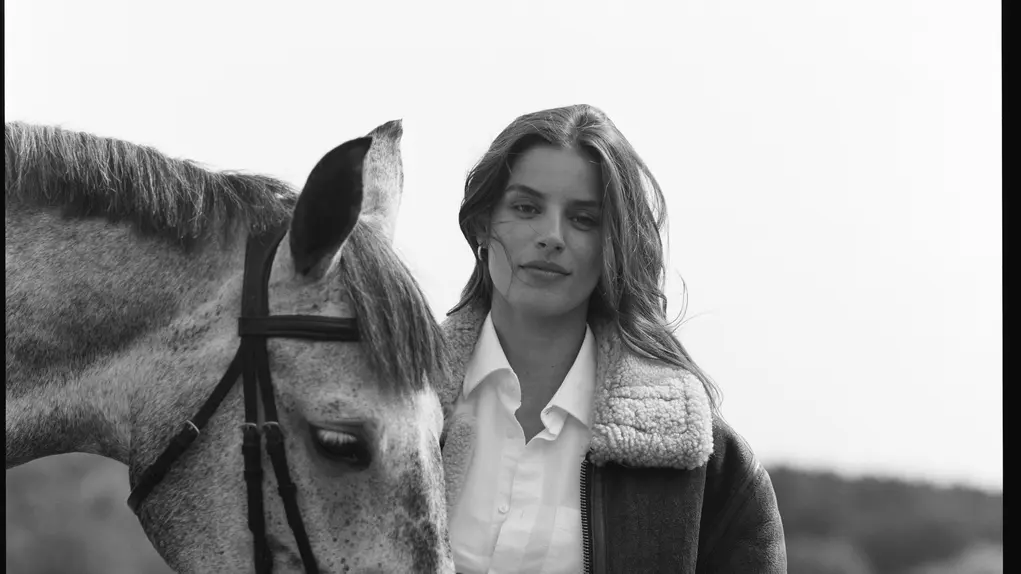 horse and woman