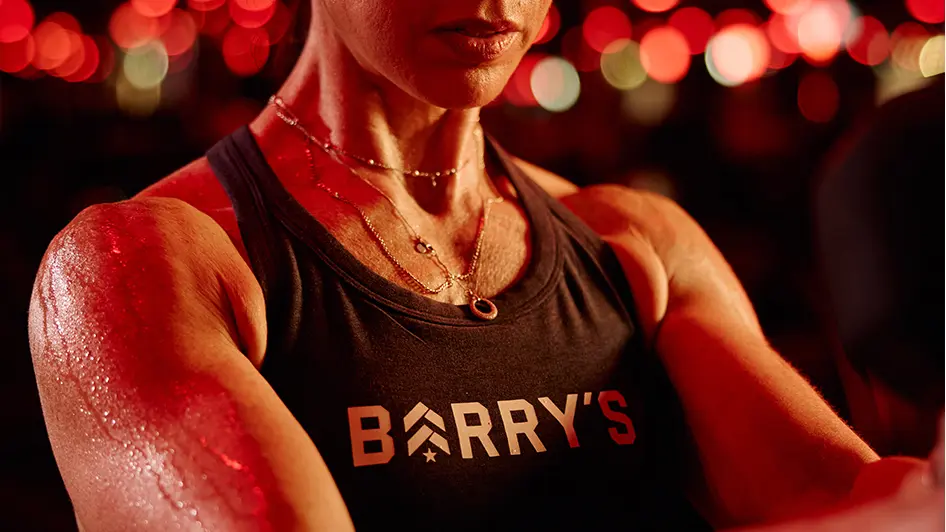 woman working out