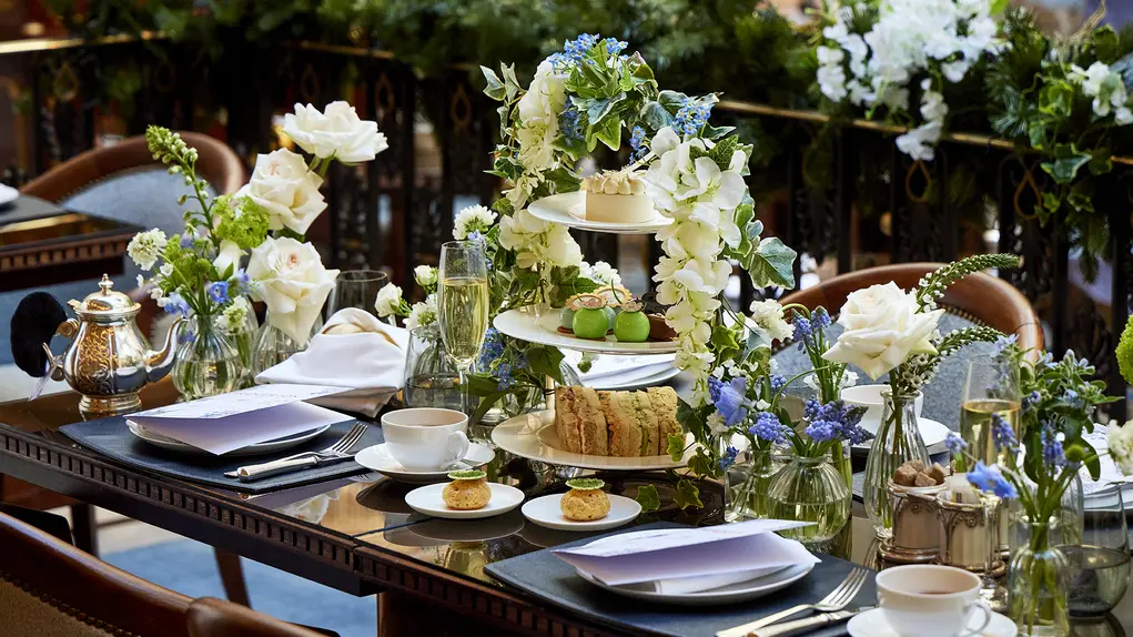 Bridgerton afternoon tea