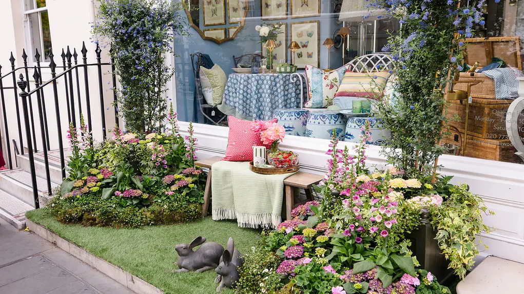 Belgravia in Bloom display