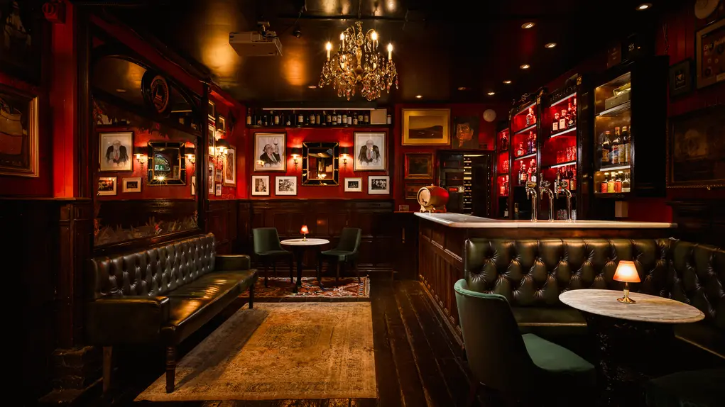 bar area