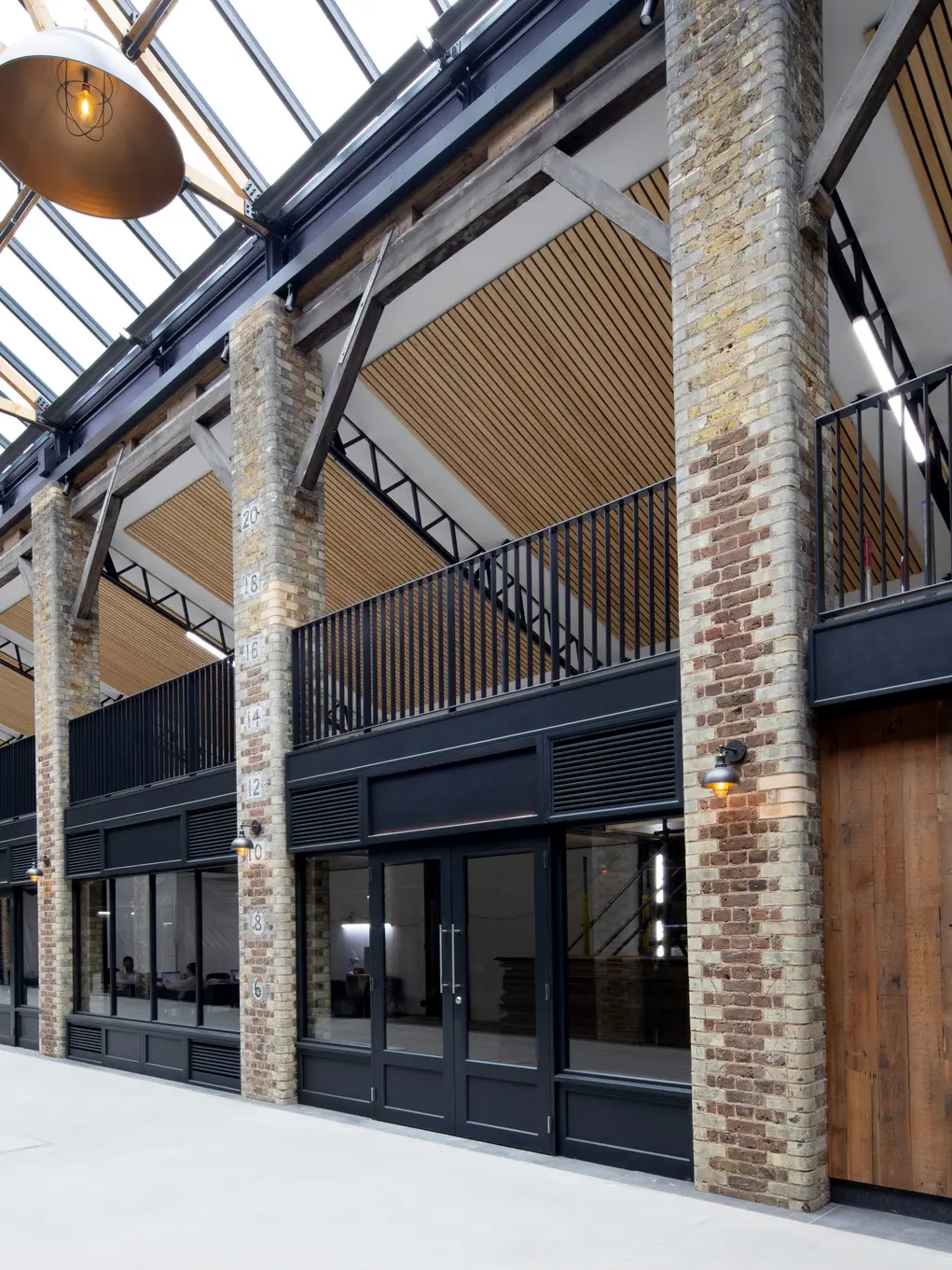 Inside Newsons Yard on Pimlico Road