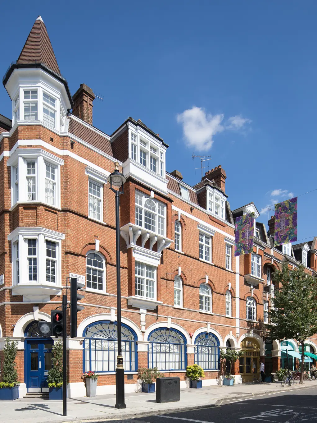 The exterior of 22 Eccleston Street