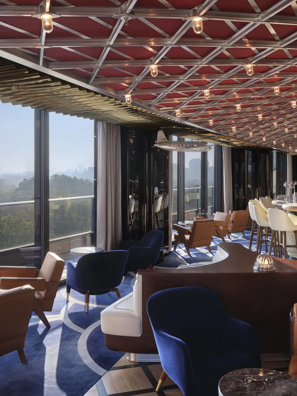 Interior of restaurant 