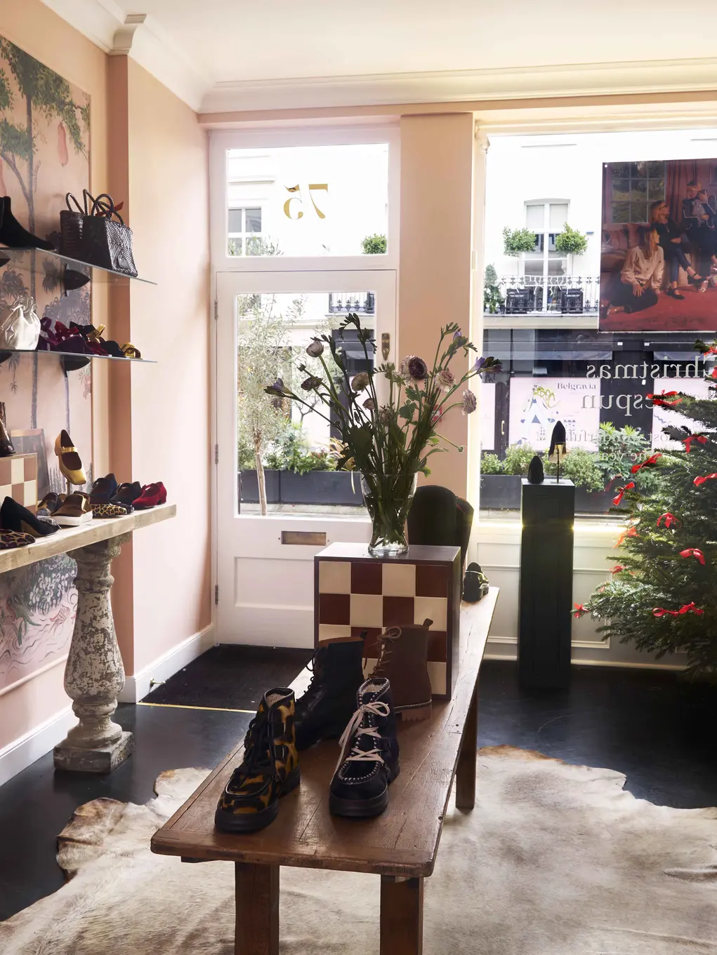 Interior of store