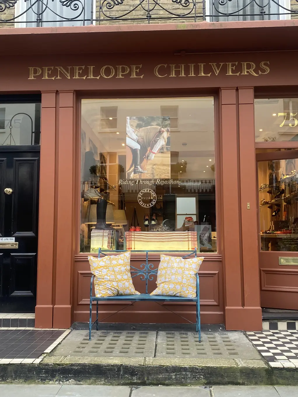 Exterior of store front