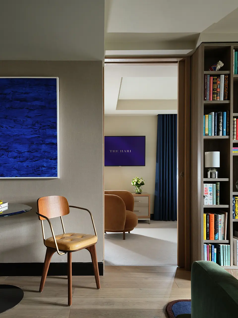 Interior of hotel suite