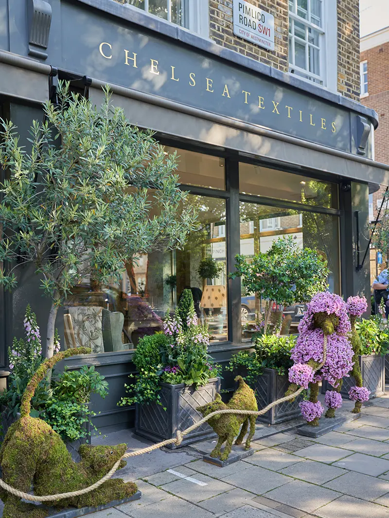 Chelsea Textiles shopfront