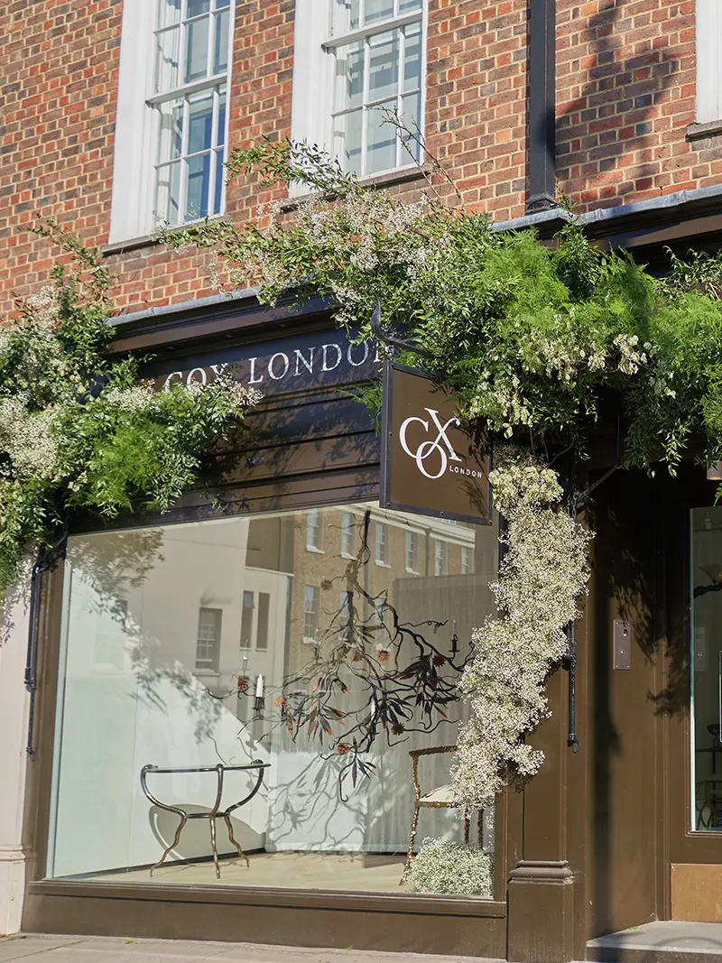 Cox London shopfront
