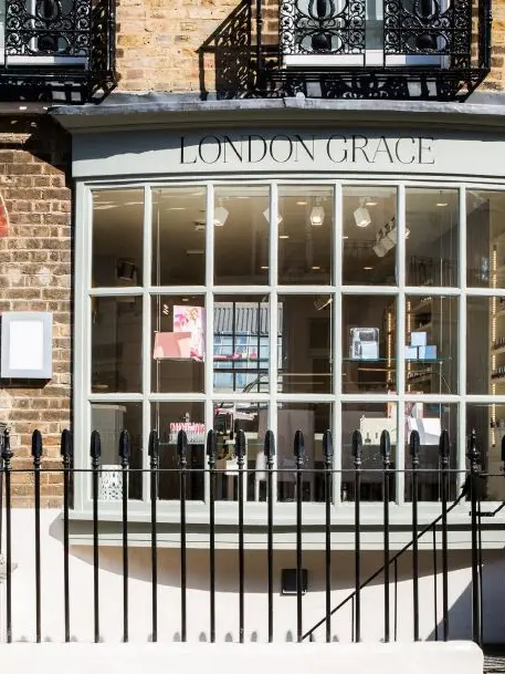 147 Ebury Street showing shopfront of London Grace