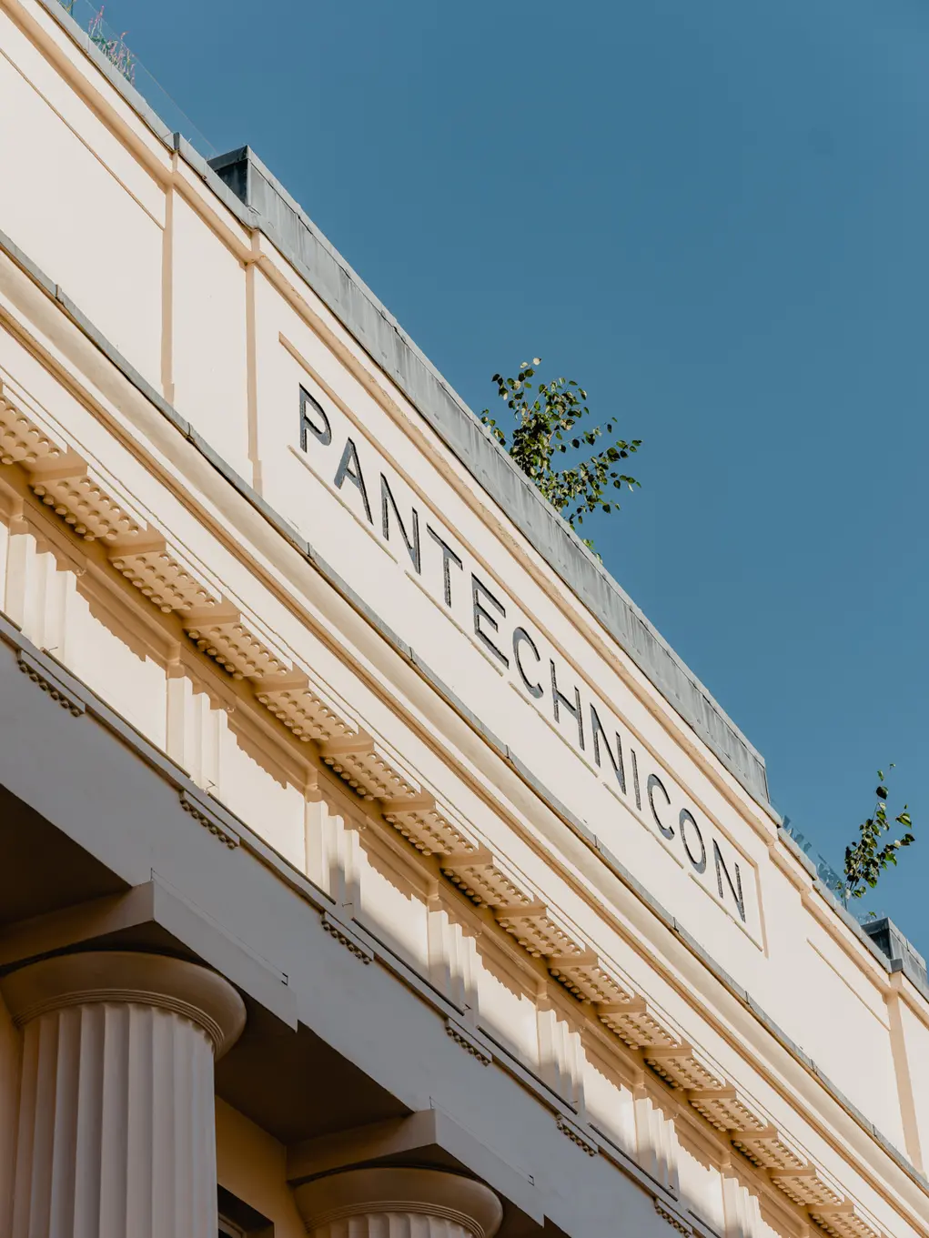 Exterior of Pantechnicon