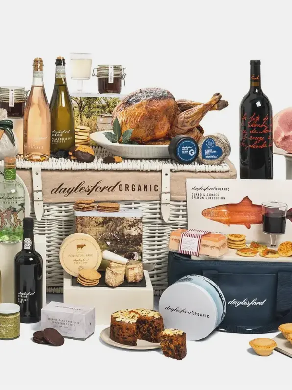 Hamper Layout by Daylesford Organic