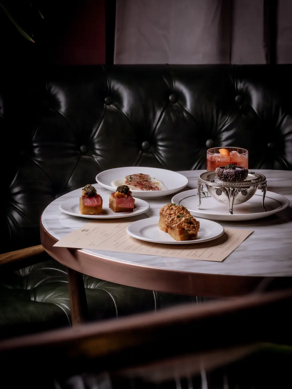 food on table