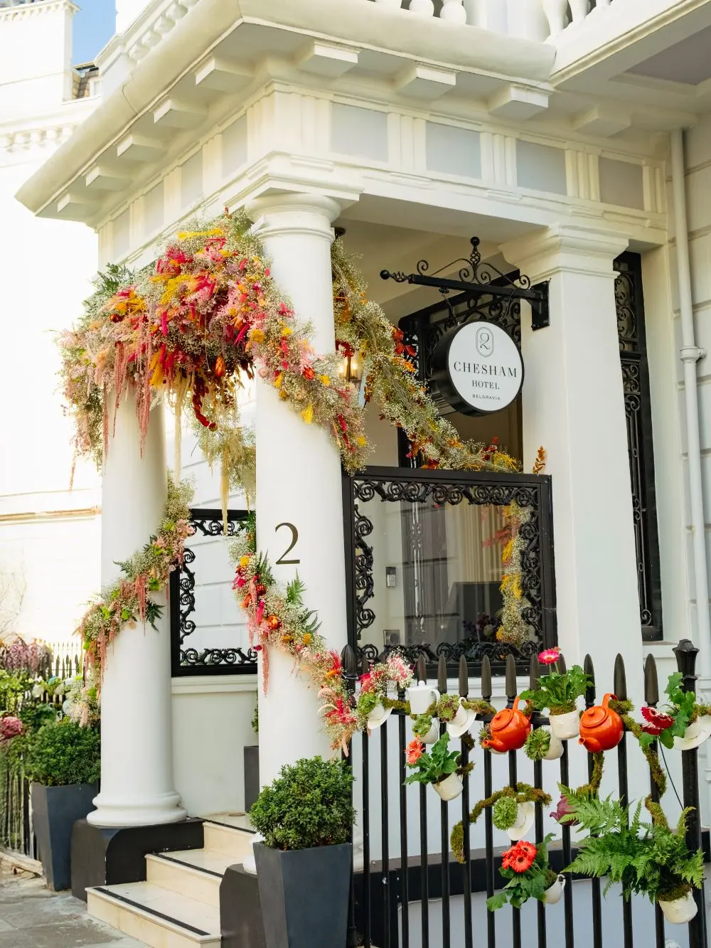 Chesham Hotel during Belgravia in Bloom