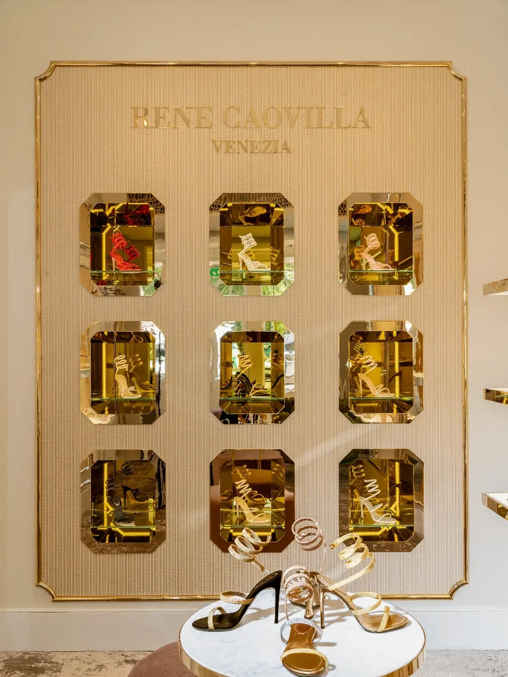 Interior of boutique 