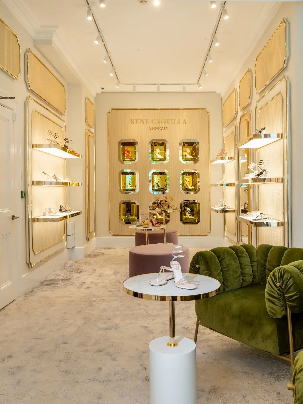 Interior of boutique 