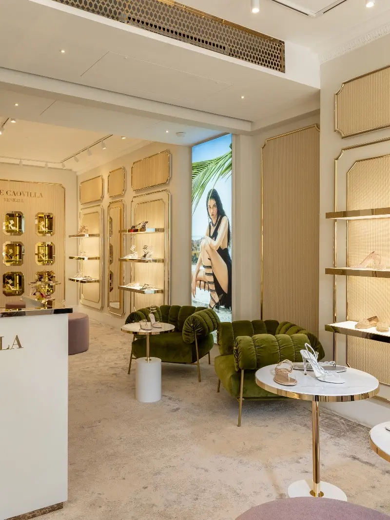 Interior of boutique 