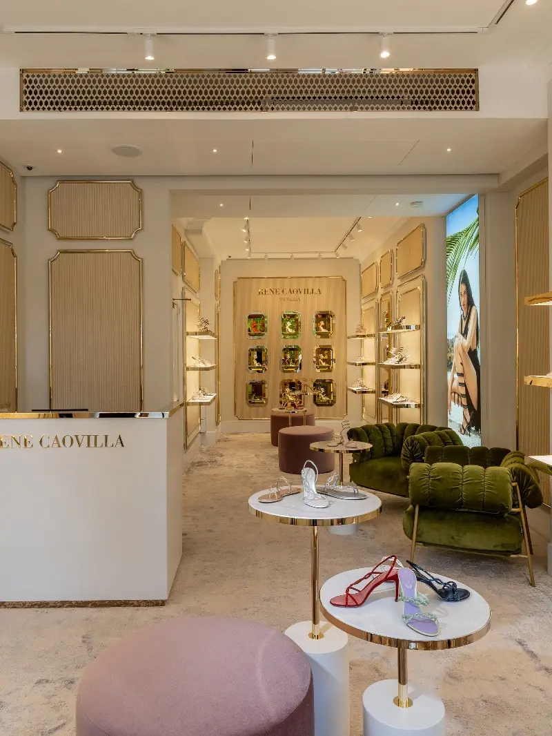 Interior of boutique 