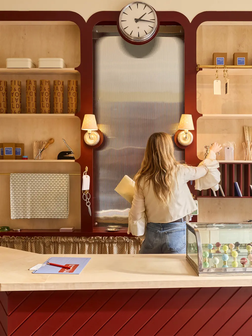Shop interior