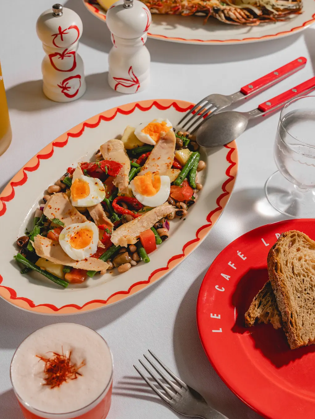 food on a plate