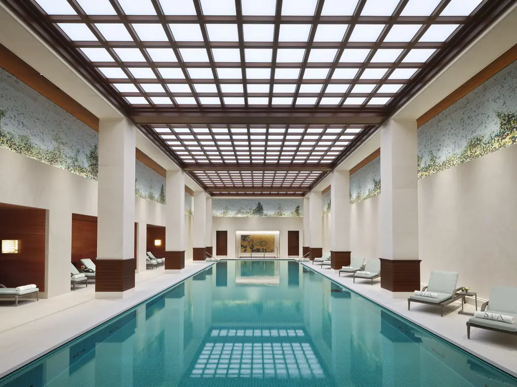 Swimming pool at The Peninsula London
