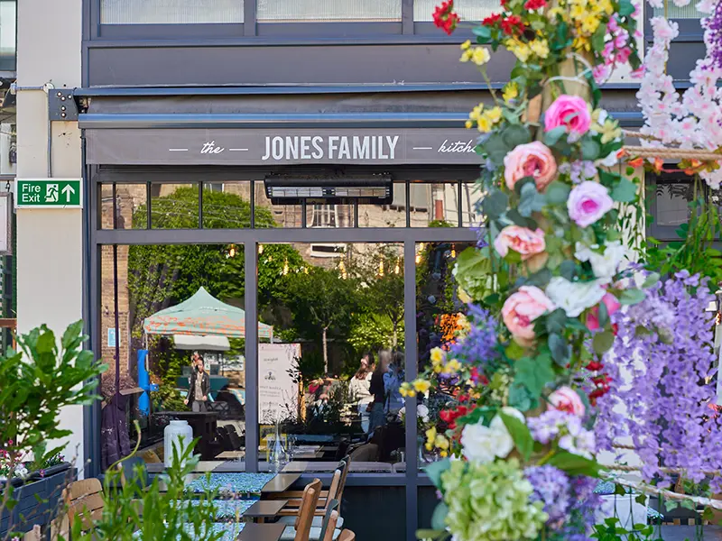 Front of Jones Family Kitchen